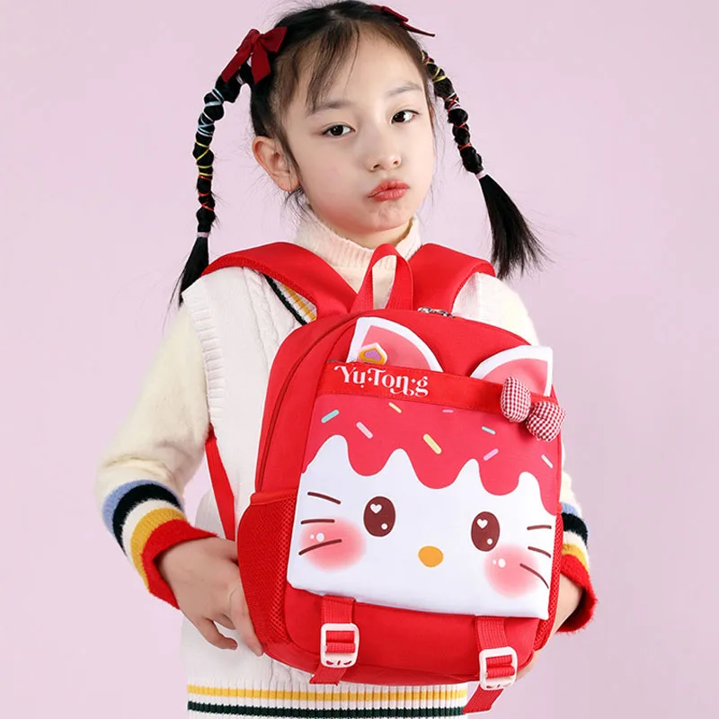 kindergarten school bag for boys cars 2023 New Cute Cartoon Princess Girls light weight backpacks