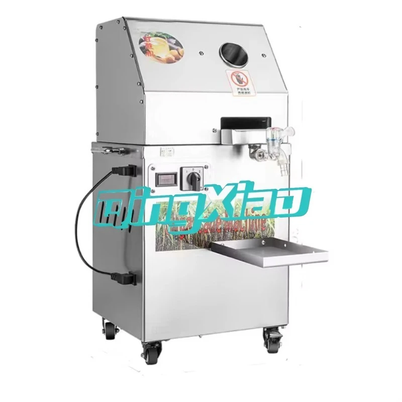 

Automatic Sugarcane Juicer Machine Heavy Duty Sugar Cane Press Machine For Commercial Shop Farm Market Beverage Store Making Use