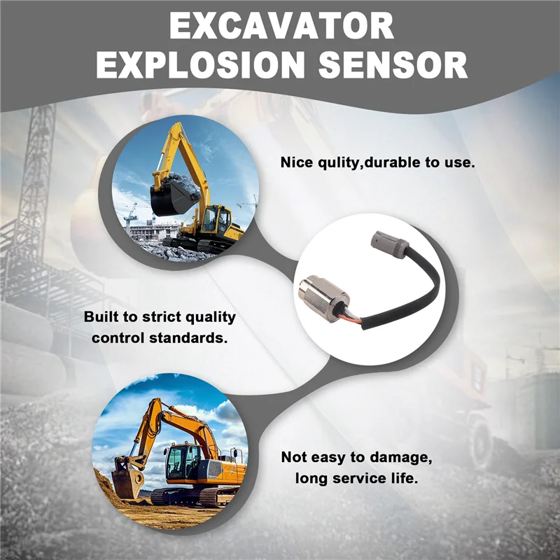 A11M-Excavator Knock Sensor5748680 574-8680 للحفارة HD10 سلسلة لوادر موصل آلات انفجار الاستشعار