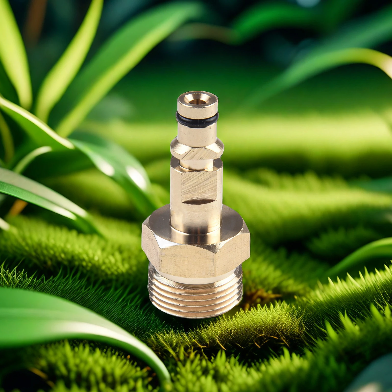 Brand New Coupling Adapter Solid Brass 1 PC 220 Bar P3200 Psi K-Series Hose Quick Coupling Plug-in Nipple Hose