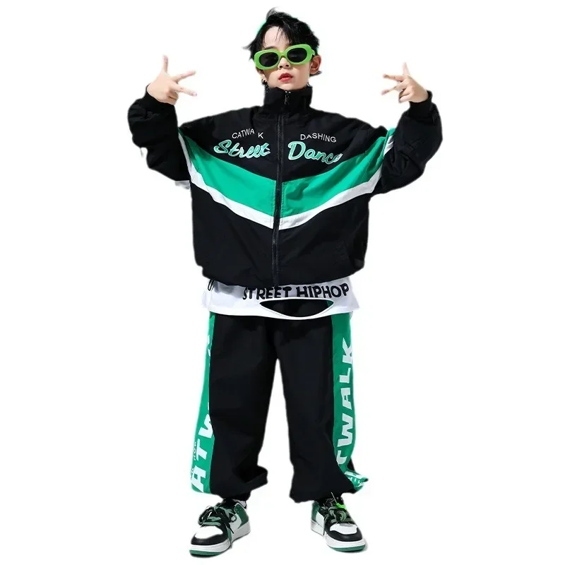 

Children's Street Dance Performance Costumes, Boys' Hip-hop Sets, Girls' Costumes, Jazz Dance Costumes, Fashion Shows