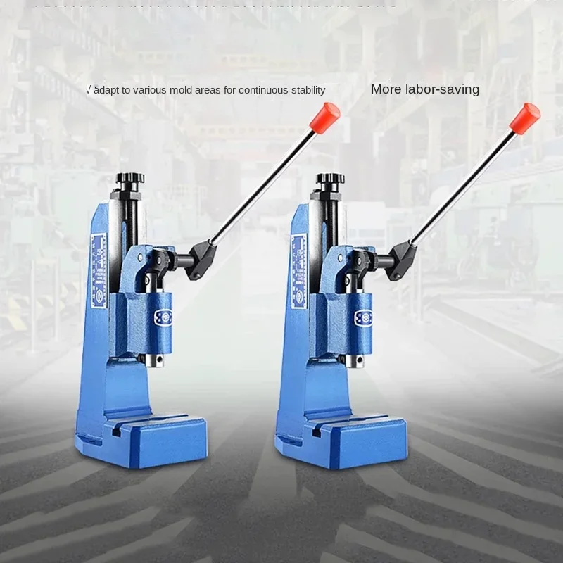 J03-0.4A Small Manual Press Desktop Manual Punching Nominal Press Hand Beer Punching Punching Machine 4KN tools