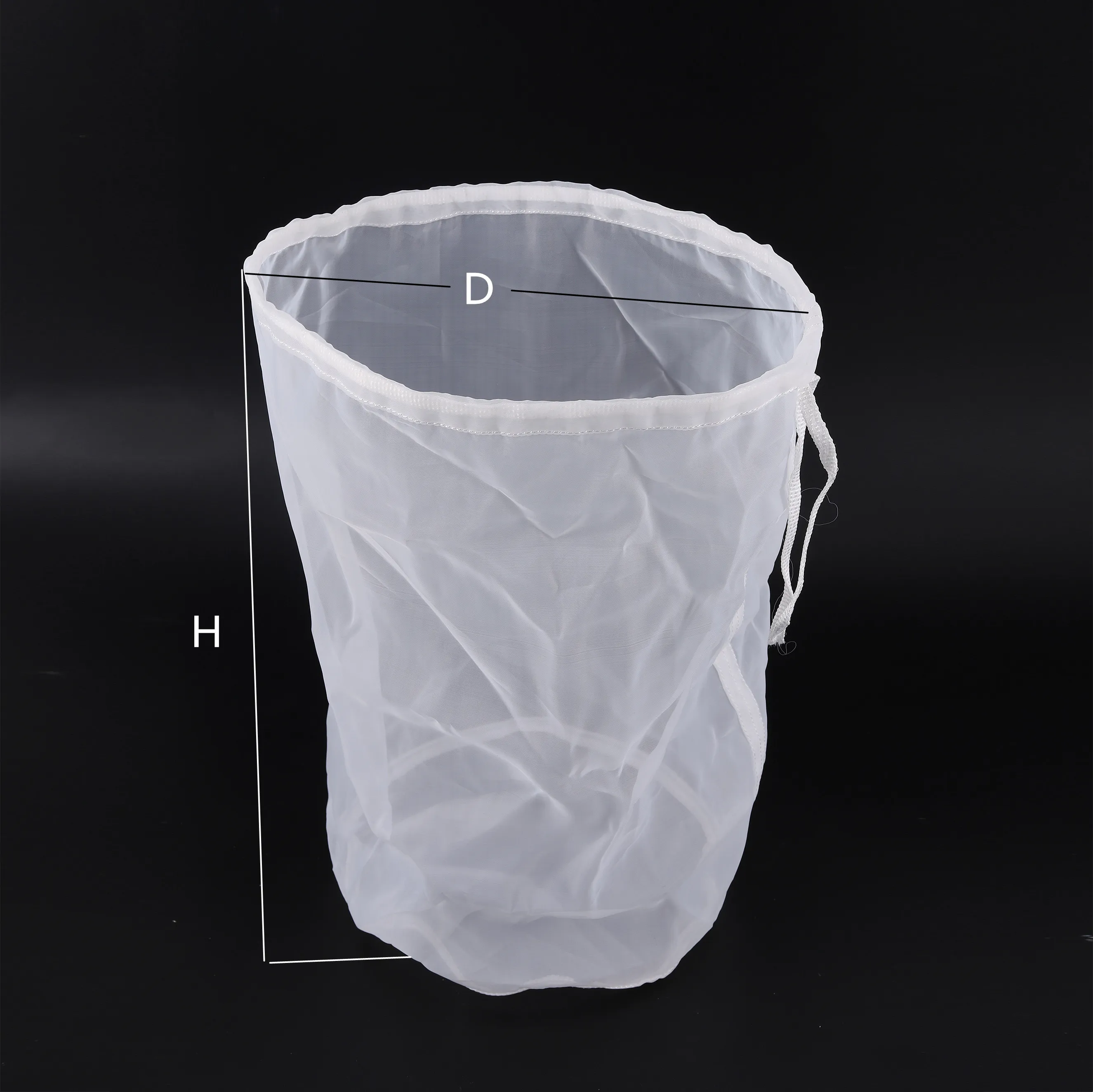 Food grade nylon food filter bag mesh 80-300 mesh milk water honey food water strainer filter cloth kitchen tools