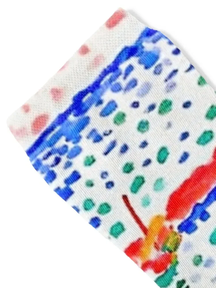 Landscape at Collioure, André Derain - Paysage à Collioure, le cheval blanc. Socks cotton hip hop Socks Men Women's