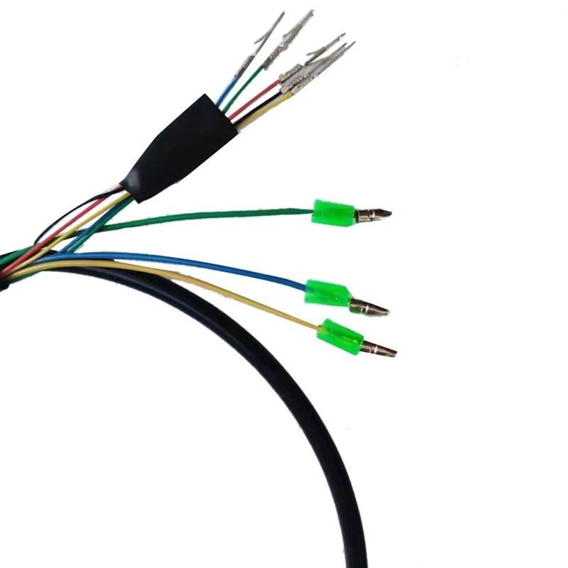 สายต่อมอเตอร์ skuter listrik สำหรับจักรยานไฟฟ้าสายเคเบิลมอเตอร์ไร้แปรงถ่าน8พินอุปกรณ์จักรยานไฟฟ้า