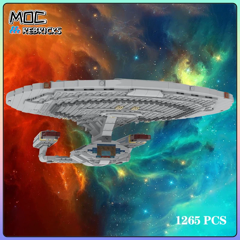 

Space War MOC Interstellar Navigator The Ultimate Collection Building Block DIY Assemble Show Model Sets Children Toys Gifts