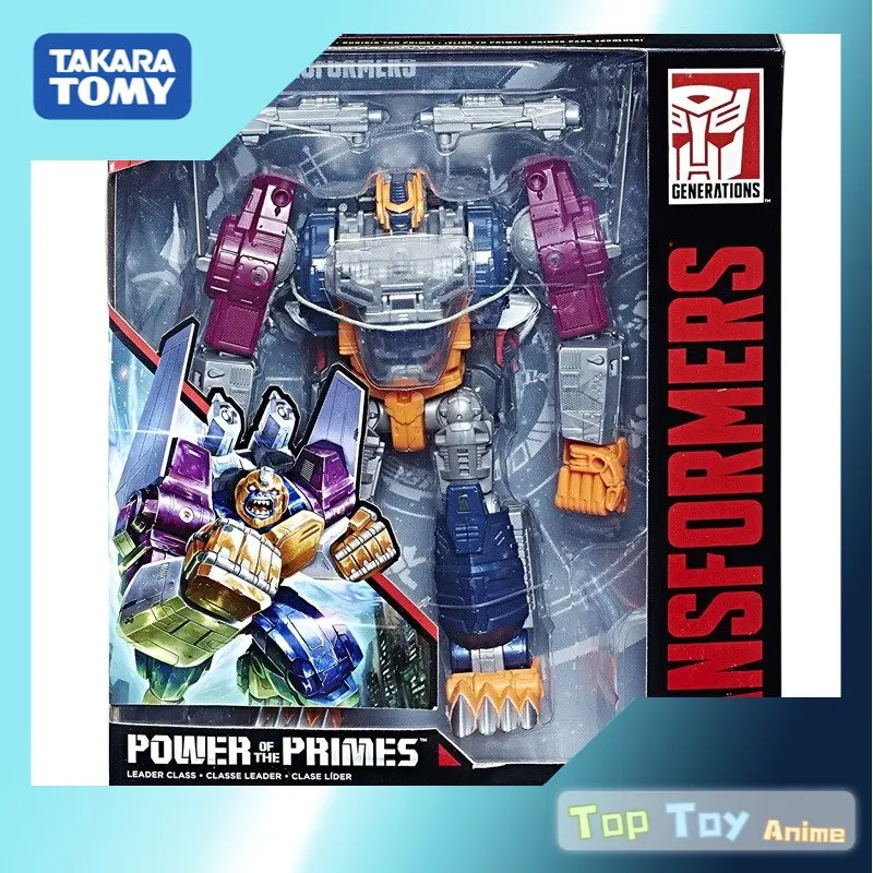 

Original Transformers Power of the Primes Series OPTIMAL OPTIMUS Leader Class Action Figures Transformable Model Kit