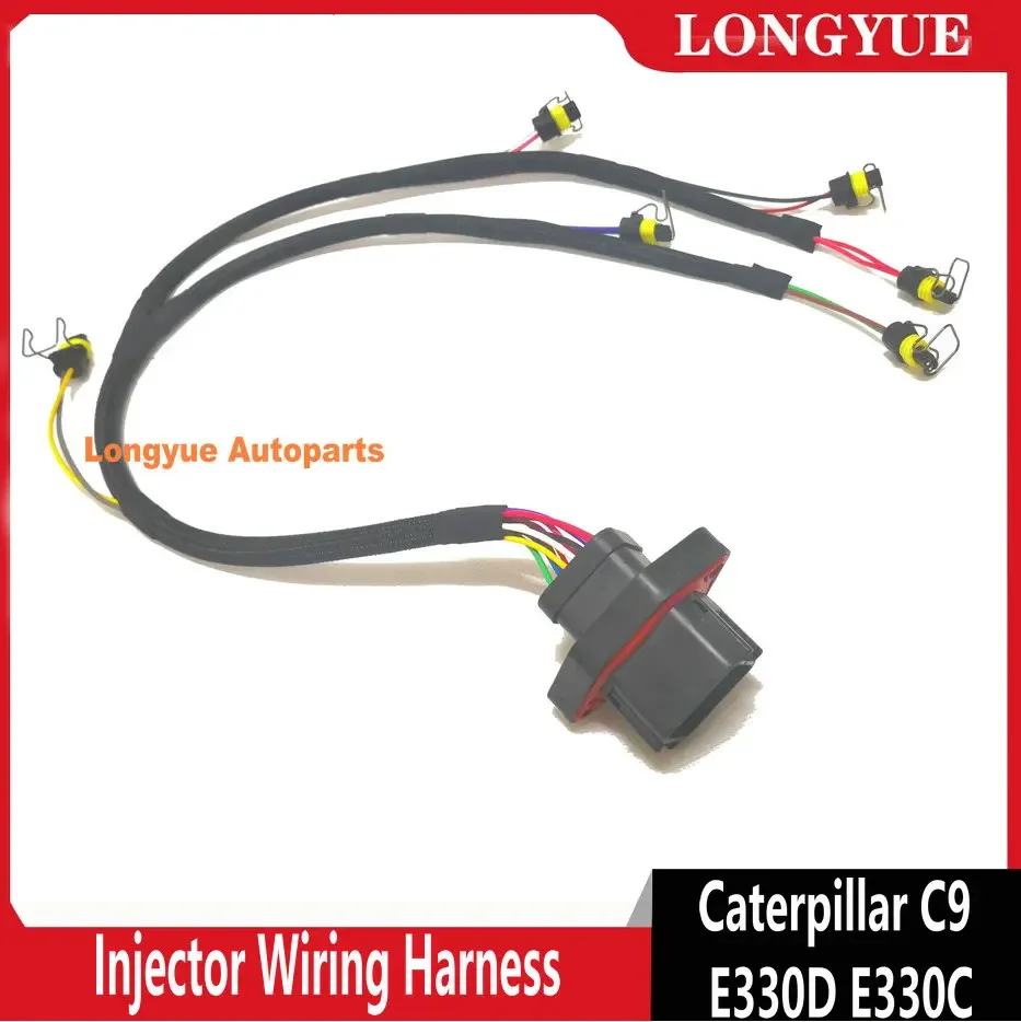 

Longyue Diesel Engine Parts 215-3249 419-0841 Injector Wiring Harness For Caterpillar C9 E330D E330C