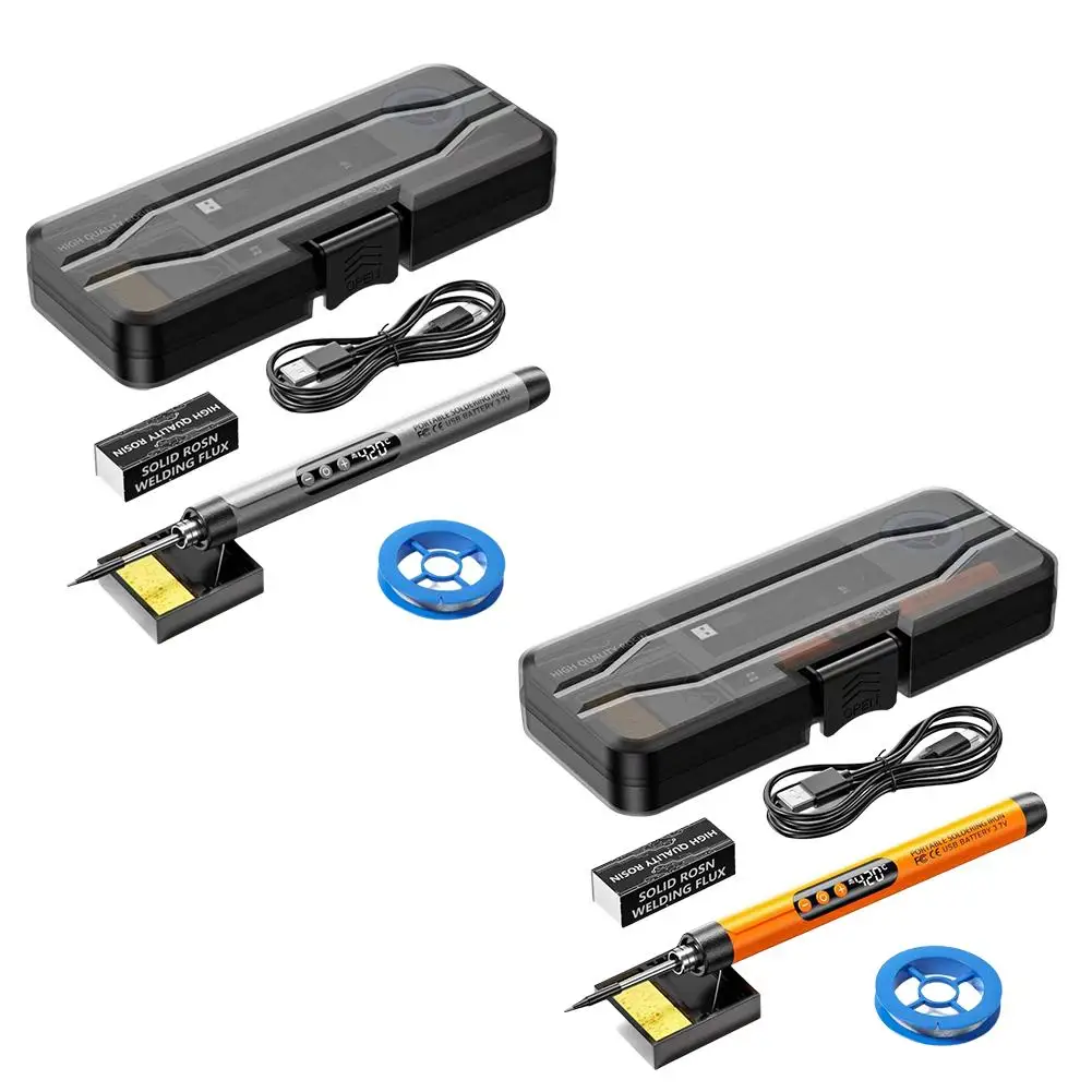 Type-C Mini Digital USB Charging Iron Portable Wireless Home Appliance Repair DIY Kit Set Welding Tools