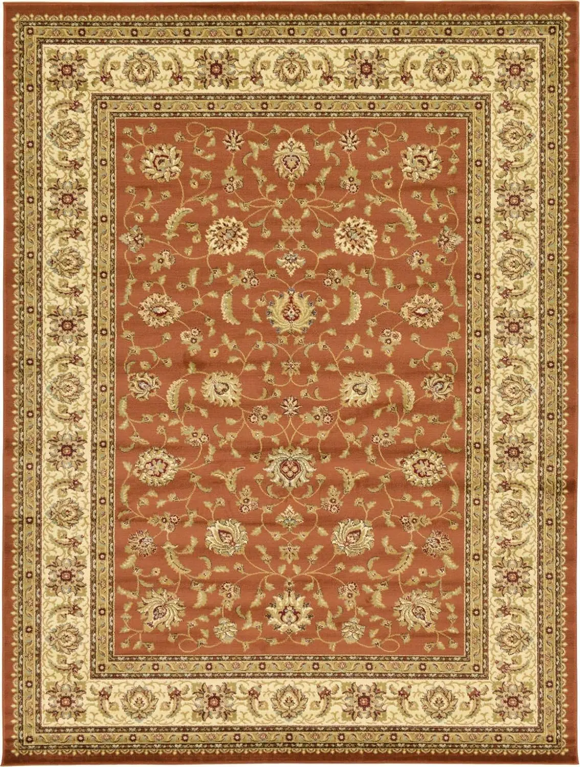 

Unique Loom Voyage Collection Traditional Oriental Classic Intricate Design Area Rug