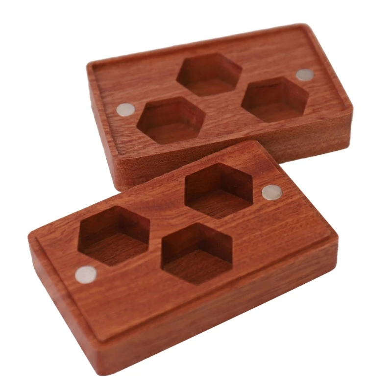 Dices Box with Divider & Lid Table Gaming Accessories Dices Holder Box Storage Case for Kids Adults Gifts