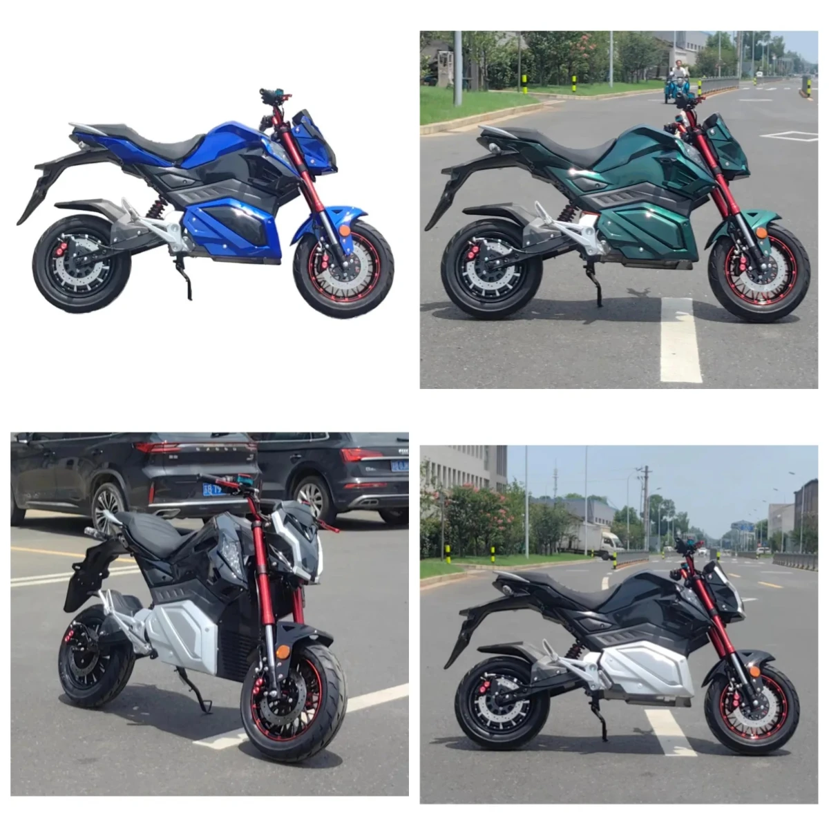 

2025 Newest Factory Wholesale Hot Selling E-Scooter Z6 For Adults 2000W Power Electric Offroad Motorcycles 72V Voltage