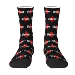 Slipknots Dress Socks męskie damskie ciepłe zabawne nowości Heavy Metal muzyka rockowa prezenty dla załogi skarpety