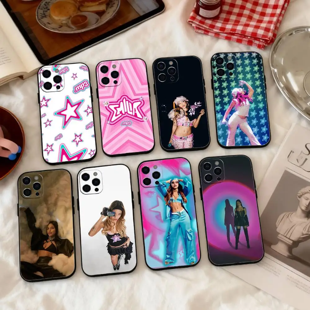 

Latin Pop E-Emilia Mernes Phone Case Silicone Soft For IPhone 17 16 15 14 13 12 11 X XR Plus Pro Max Plus