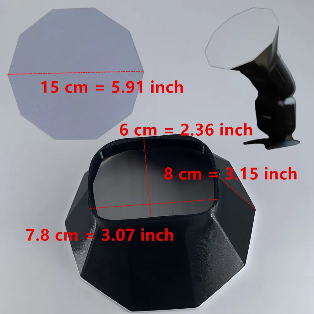 EL5 Flash Diffuser Softbox Bounce Reflector Cover for Canon Speedlite EL-5 EL5 Camera Photography Light Modifier Accessories - view 6