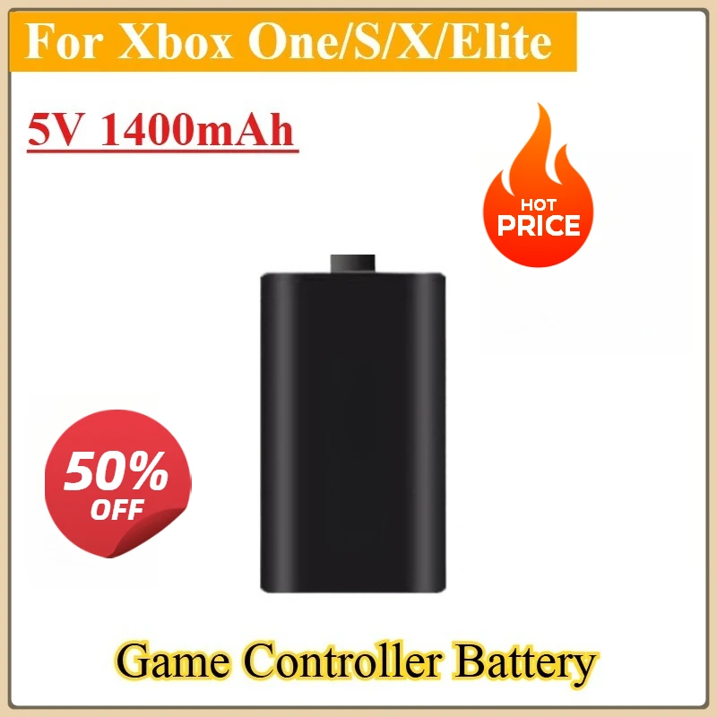 

New Replacement Game Controller Battery 5V 1400mAh for Xbox One/S/X/Elite for Xbox Series X/S XSS/XSX2020 Xbox Battery Pack