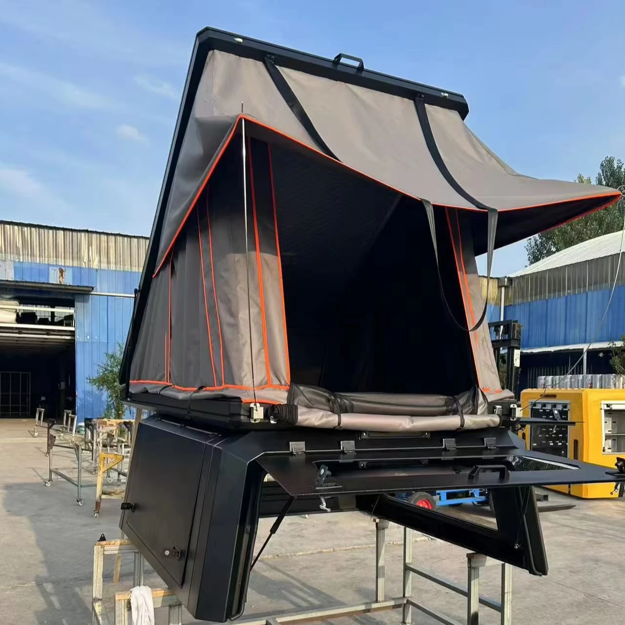 

Flying Wing Windproof Pickup Truck Bed Canopy Aluminum Alloy Material 360 °Tent Custom Fit For Most Pickup Models