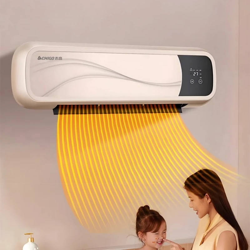 Wall Mounted Heaters, Bathroom Large Area Heaters, Household Fast Heating,Small Air Conditioner Wall-mounted Heater Solar Heater