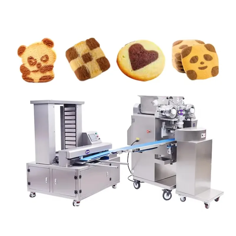 Automatic Delicious Mosaic Cookie Making Machine Customized Easy Operation for Bakery Food Factory