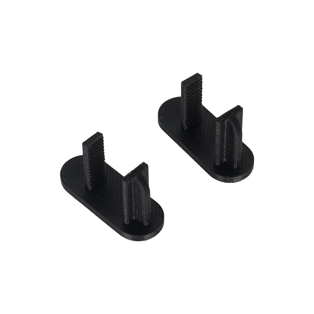 2pcs Car Parcel Shelf Clip Black Plastic Trunk Partition Clamp Durable for Ford Fiesta Mk8 2017-Onwards Car Accessories Hot Sale