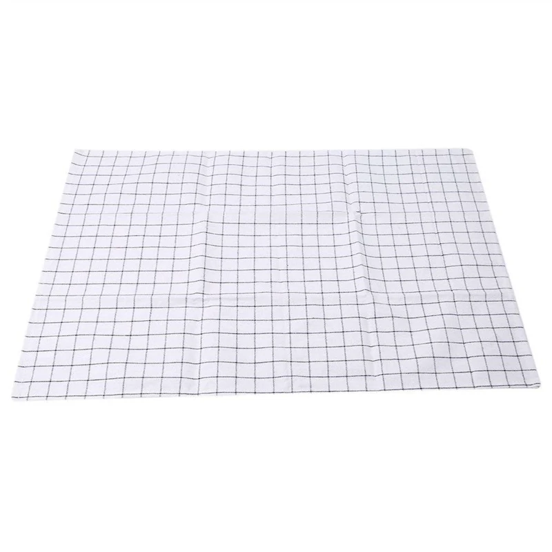 Kitchen Super Absorbent Rags Cleaning Cloth Cotton Blend Lint-free Easy Wash Practical Soft Dish Towels Rectangle Large Wipe