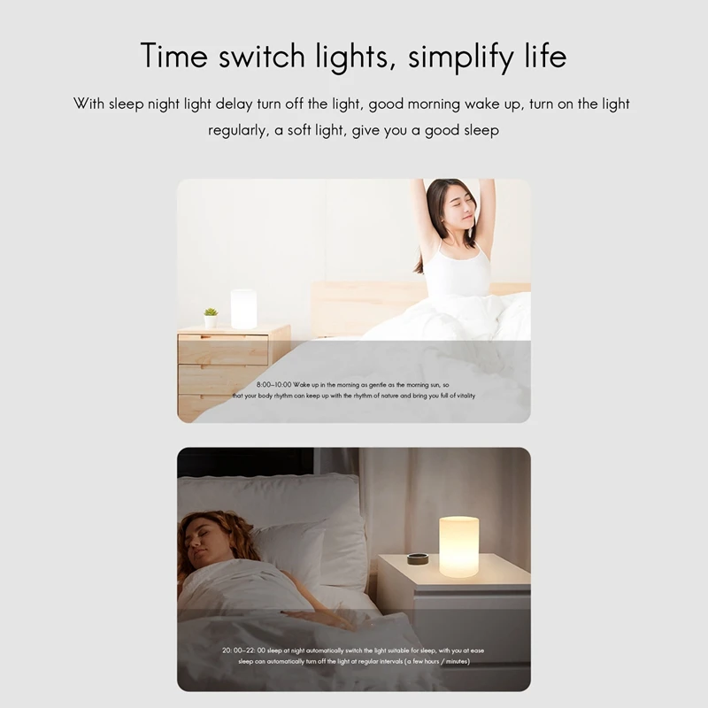 Lámpara de escritorio inteligente WIFI, luz nocturna, Control por aplicación MP, lámpara de escritorio LED RGB, funciona con Alexa, Google Home/Echo para decoración de Bar de fiesta