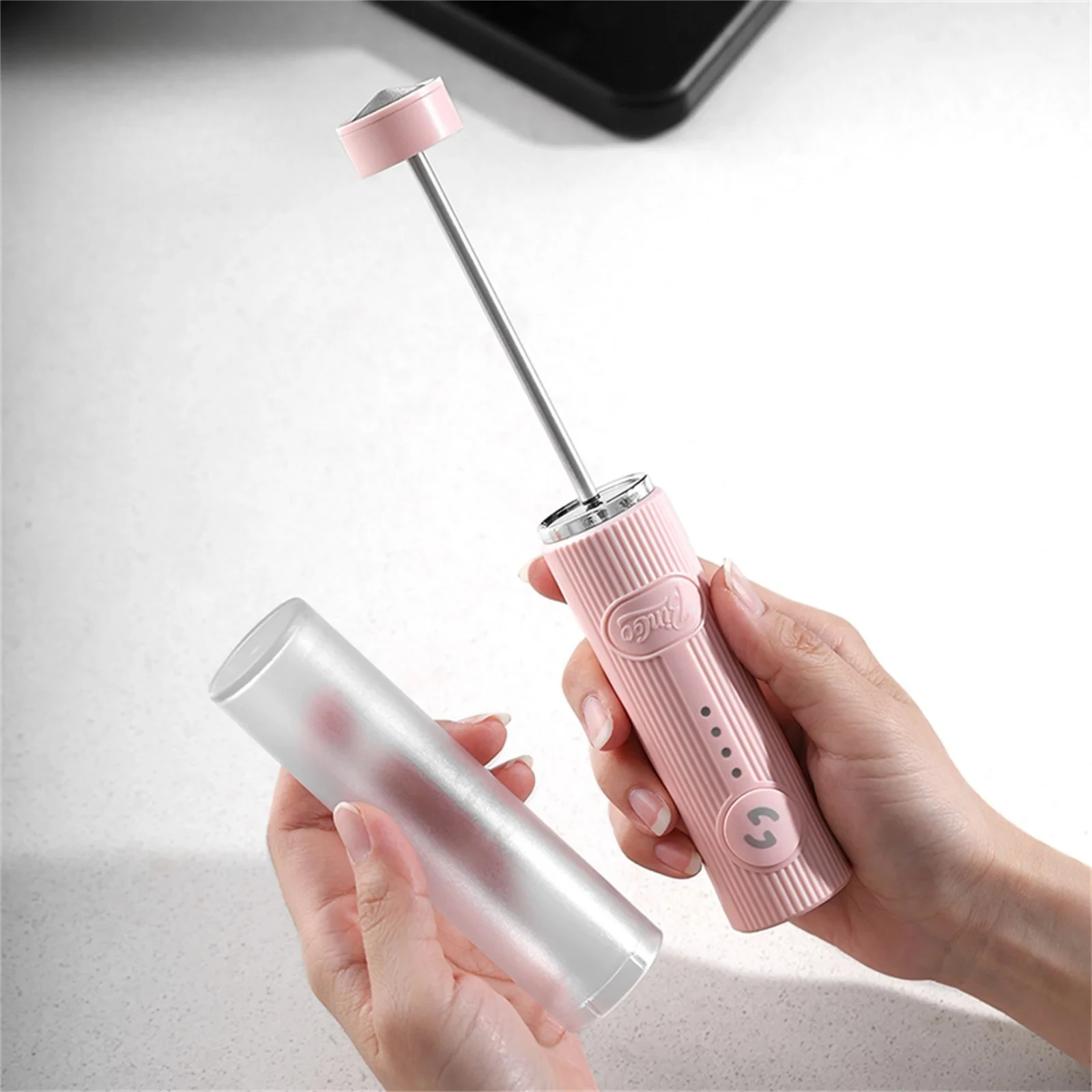 جديد الحليب رغوة القهوة خفقت خلاط خلاط كهربائي خافق البيض مزبد صغير مقبض النمام صانع الكابتشينو أدوات الطبخ