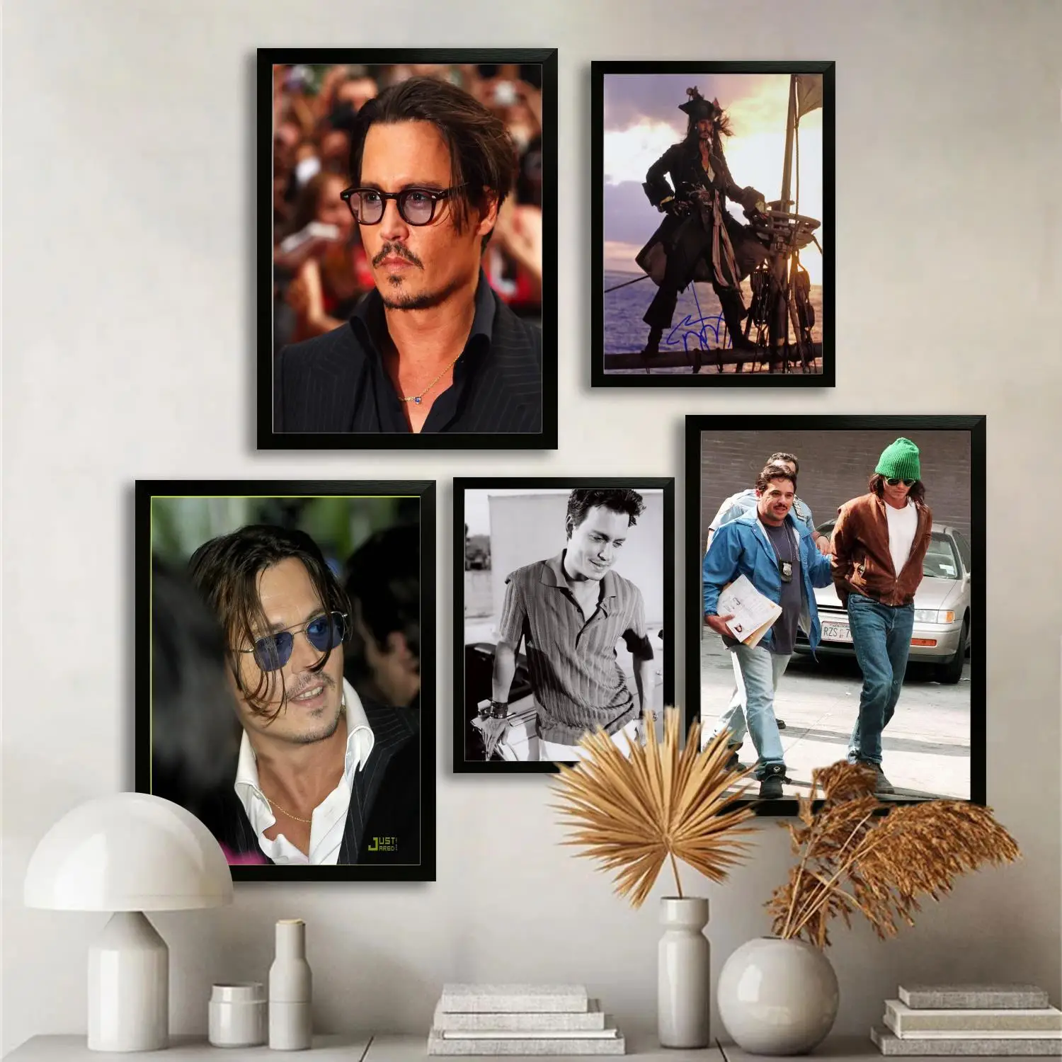 johnny johnny depp Canvas Art Poster and Wall Art, Picture Print, Modern Family, Bedroom Decor, Posters,Decorative painting