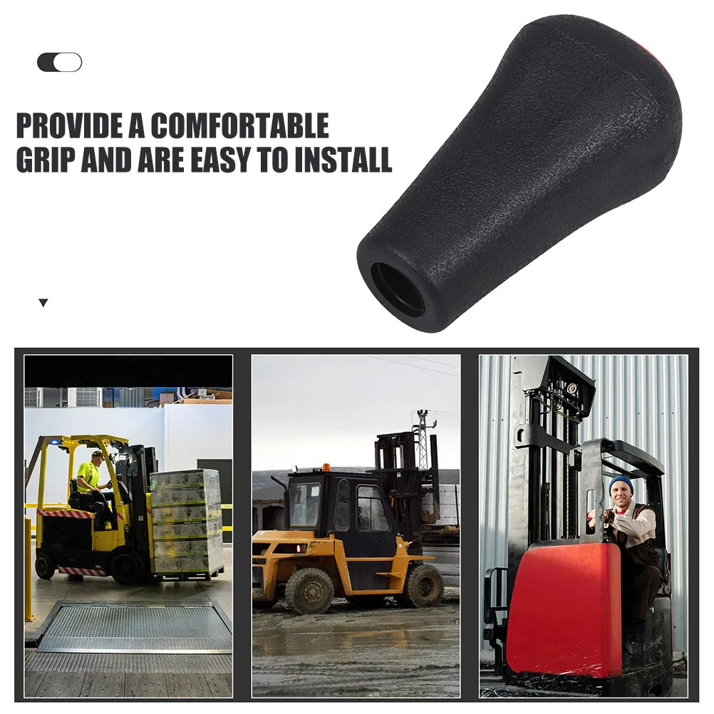 2Pcs Forklift Handle Knob Replacement Plastic Shift Lever Knob Enhances Maneuverability Easy Installation Forklift Maintenance - view 6