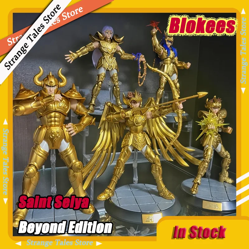 

Blokees Saint Seiya Beyond Edition Figure Model Kits Sagittarius Aiolos Aquarius Cygnus Assembly Model Collection Toy Gift