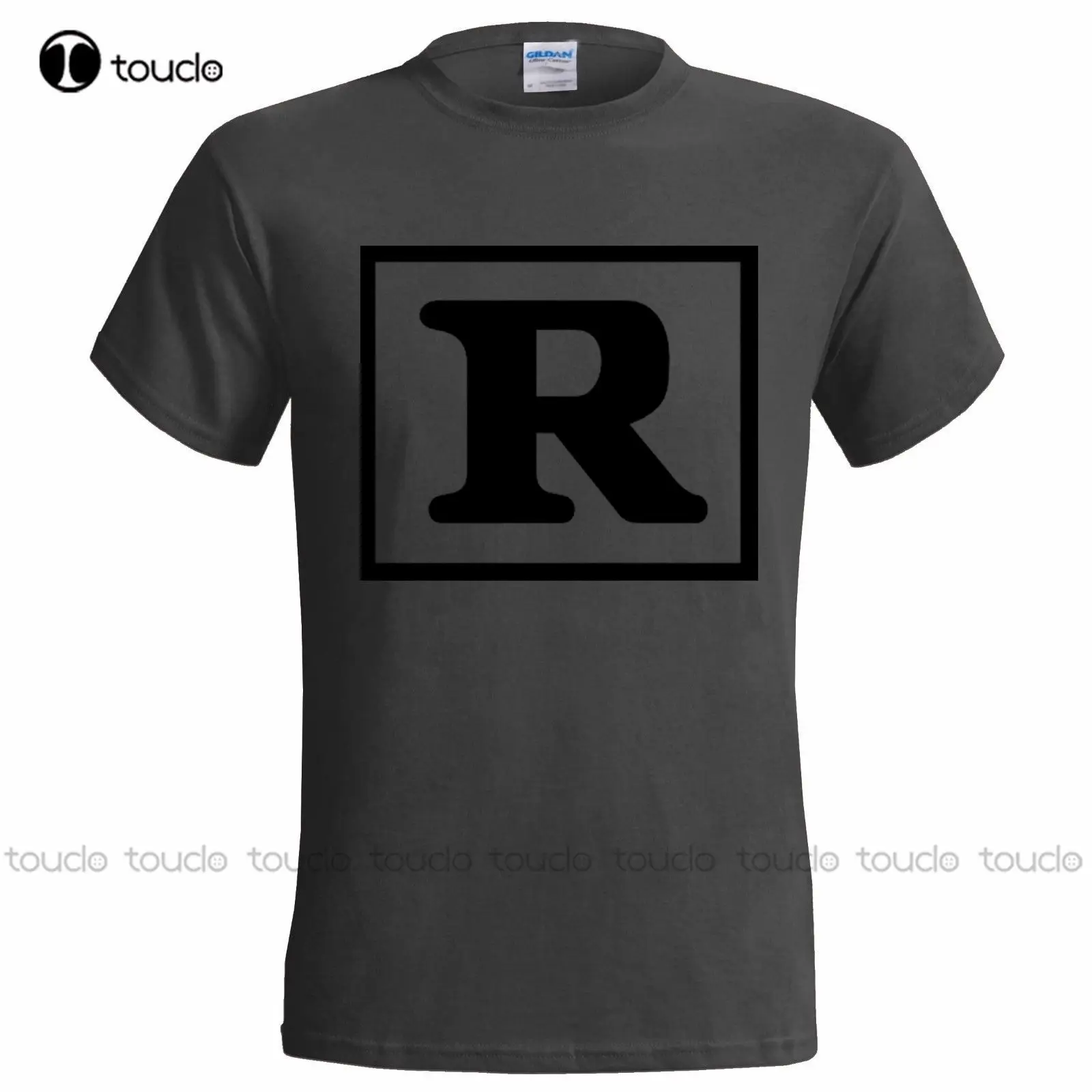 Новинка, Мужская футболка, летняя Стильная мужская футболка R Rated 18, Мужская футболка с символом, забавной пленкой для взрослых, с сертификатом зрительного оленя, повседневные футболки