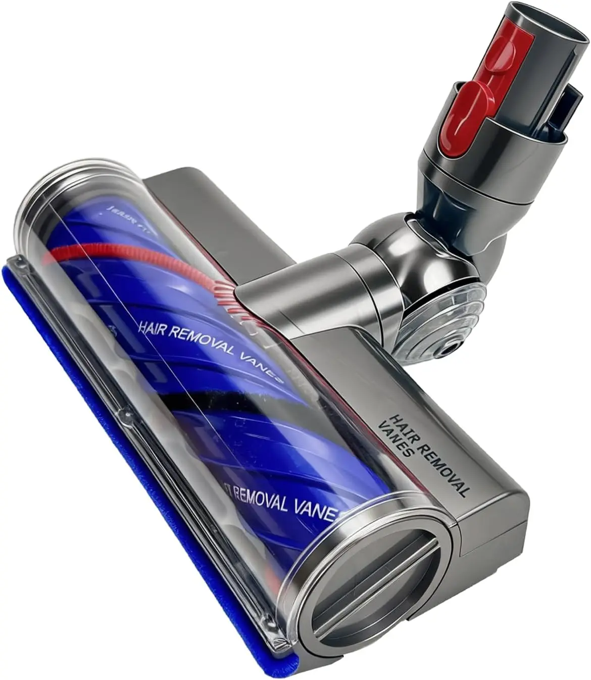 Cabeça de aspiração antiemaranhamento de liberação rápida para aspiradores sem fio Dyson V7, V8, 10, V11, V15, rolo de escova de alta potência