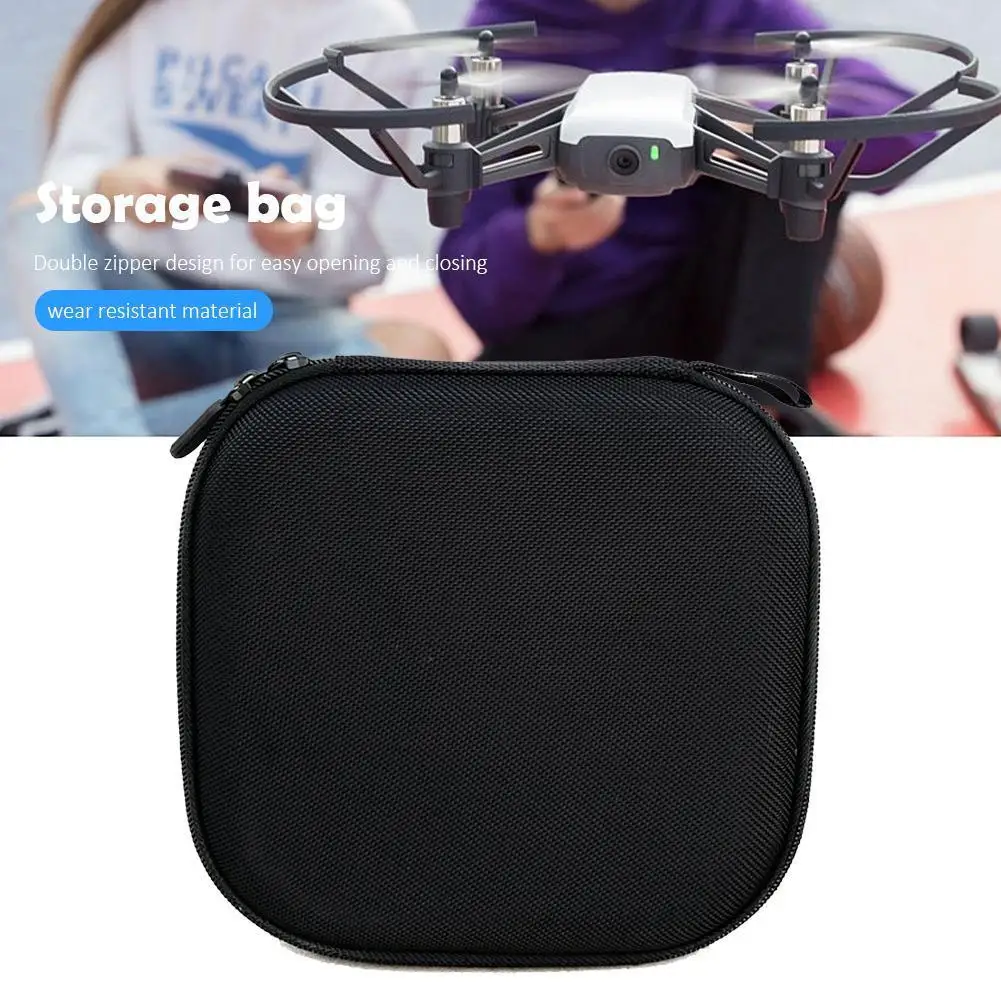 Estuche de transporte para Dron RC, bolsa de almacenamiento protectora portátil con doble cremallera, organizador para accesorios de Drones DJI Tello