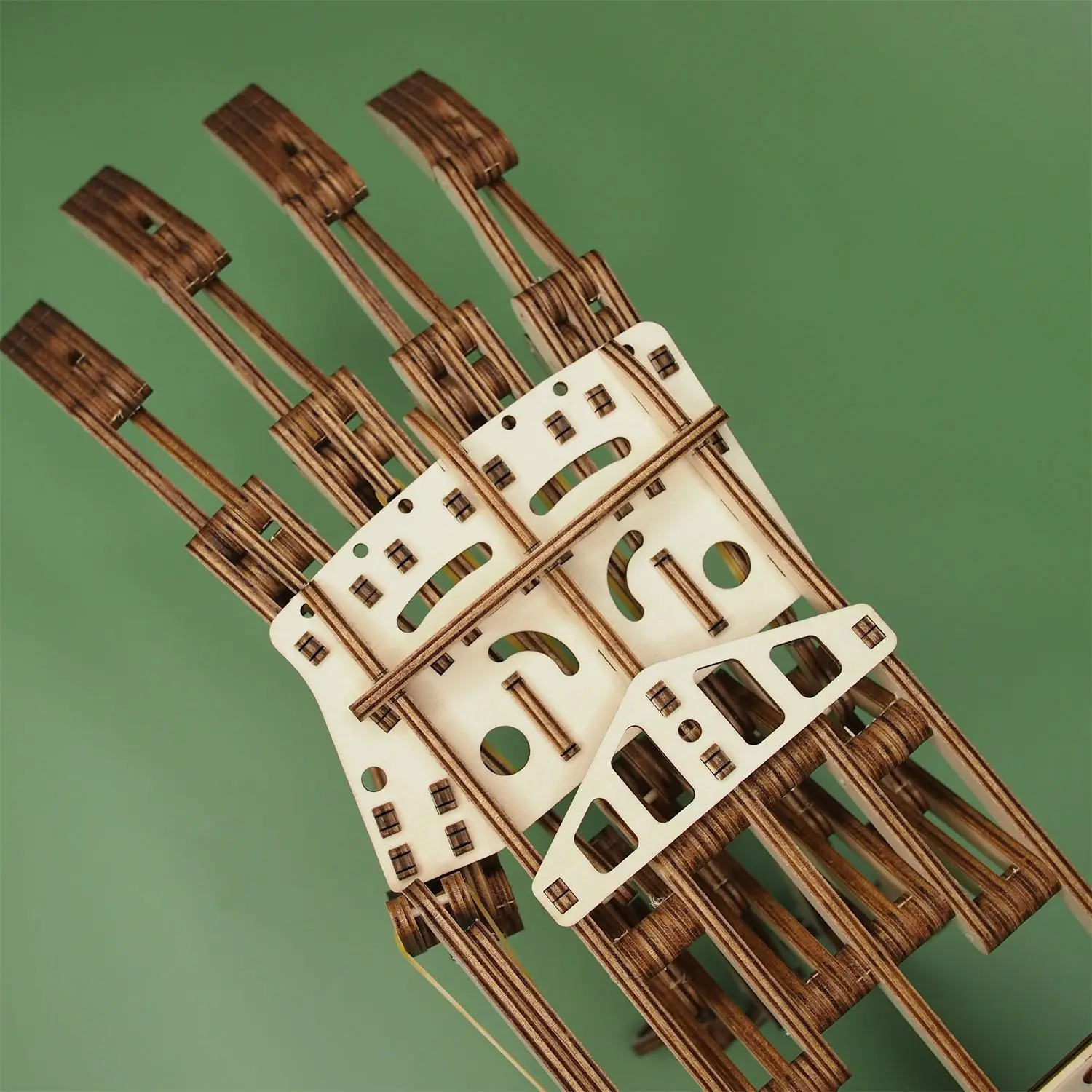 DIY 3D Holz Montage Terminator Manipulator Holz mechanische Übertragung Spielzeug Geburtstagsgeschenk kreative Kinder