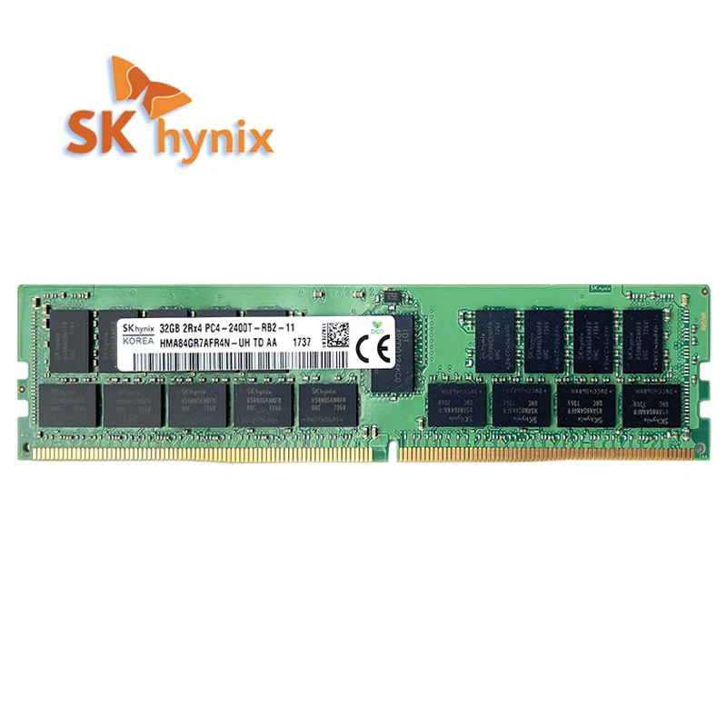 SKHynix DDR4 PC4-2400T 64GB ECCメモリ SKヒンジックス DDR4 32GB/64GB 2400MHz RAM 2Rx4 PC4-2400T 1.2V