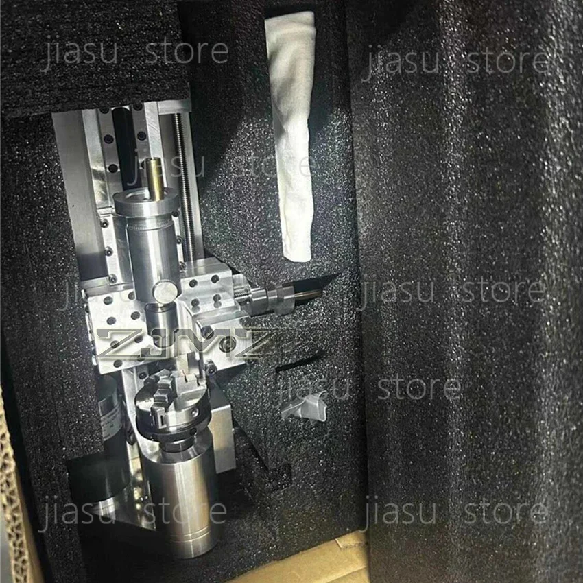 Mini Lathe Multifunctional Household Woodworking Homemade Small Lathe Portable Desktop Micro-Lathe 110V-220V 100-2500r/min