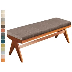 Custom Bench Cushion Teddy Velvet Non-slip Waterproof Stain-proof Removable Decoration/Sofa/Bay Window/Swings Pads