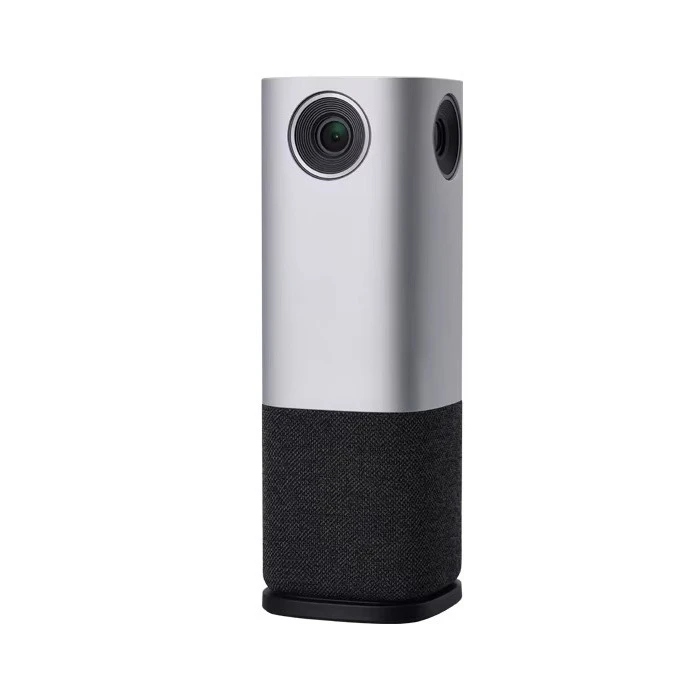 360 Degree 4    Lens  Webcam with Microphone and Speaker 5MP USB Computer Web    with Remote Control