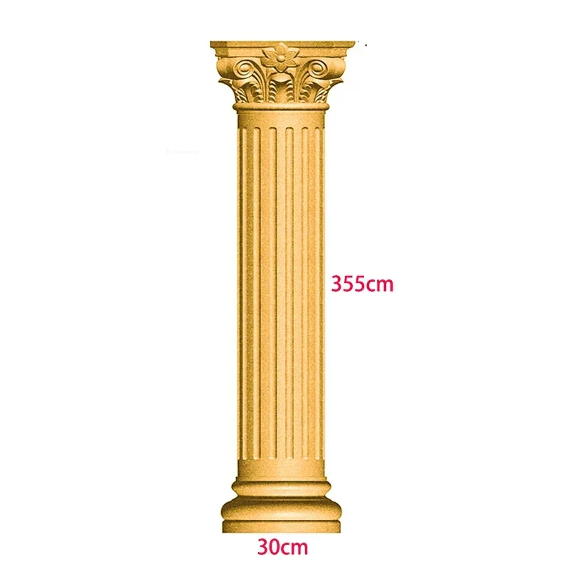 

European Roman Column Molds Cylinder New Rural Building with Villa Cement Roman Column Model Plastic Column Mold Garden Building