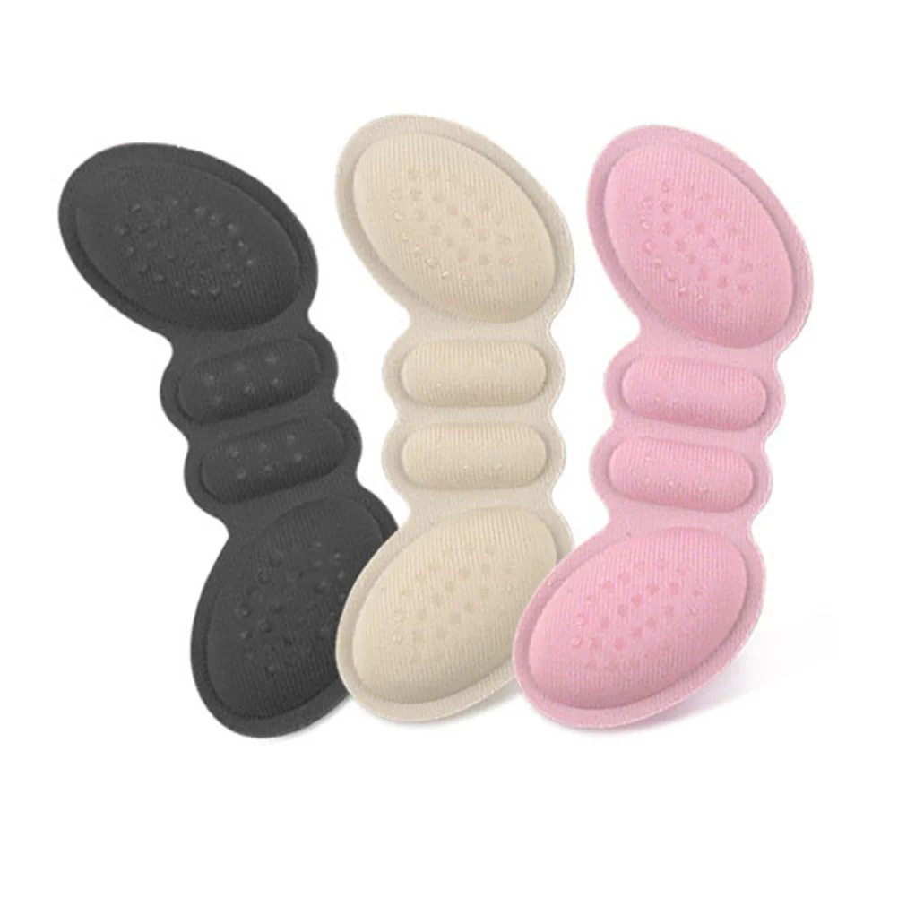 3 คู่/1 แผ่นเท้ารองเท้าส้น Pain Relief Patch Pedicure เก้าอี้อ่างสําหรับฟุต Insoles Crease Protector Inserts รองเท้าส้นสูงทอง Miss