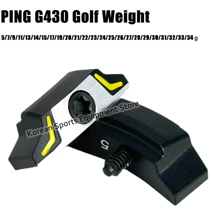 Peso de Golf Compatible con Ping G430, cabeza de conductor 5, 7, 9, 11, 13, 14, 15, 17, 19, 20, 21, 22, 23, 24, 25, 26 27/28/29/30/31/32/33/34g