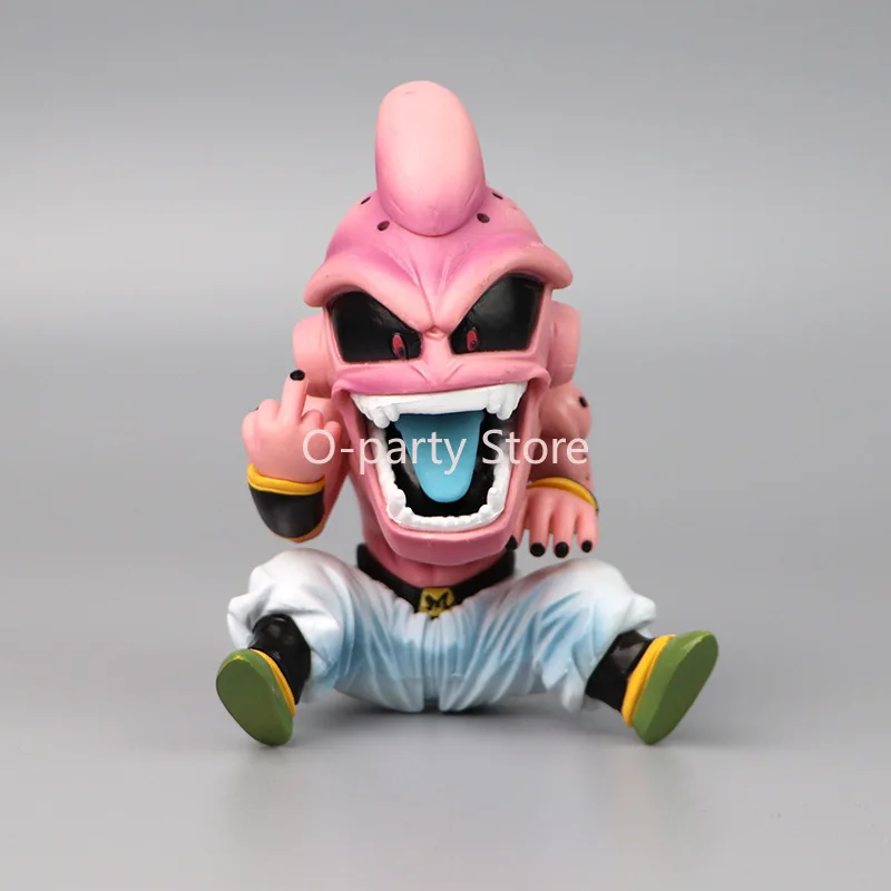 Dragon Ball Action Figures-Vertical Finger Majin Buu Frieza Thumb-down Cell Car Toy