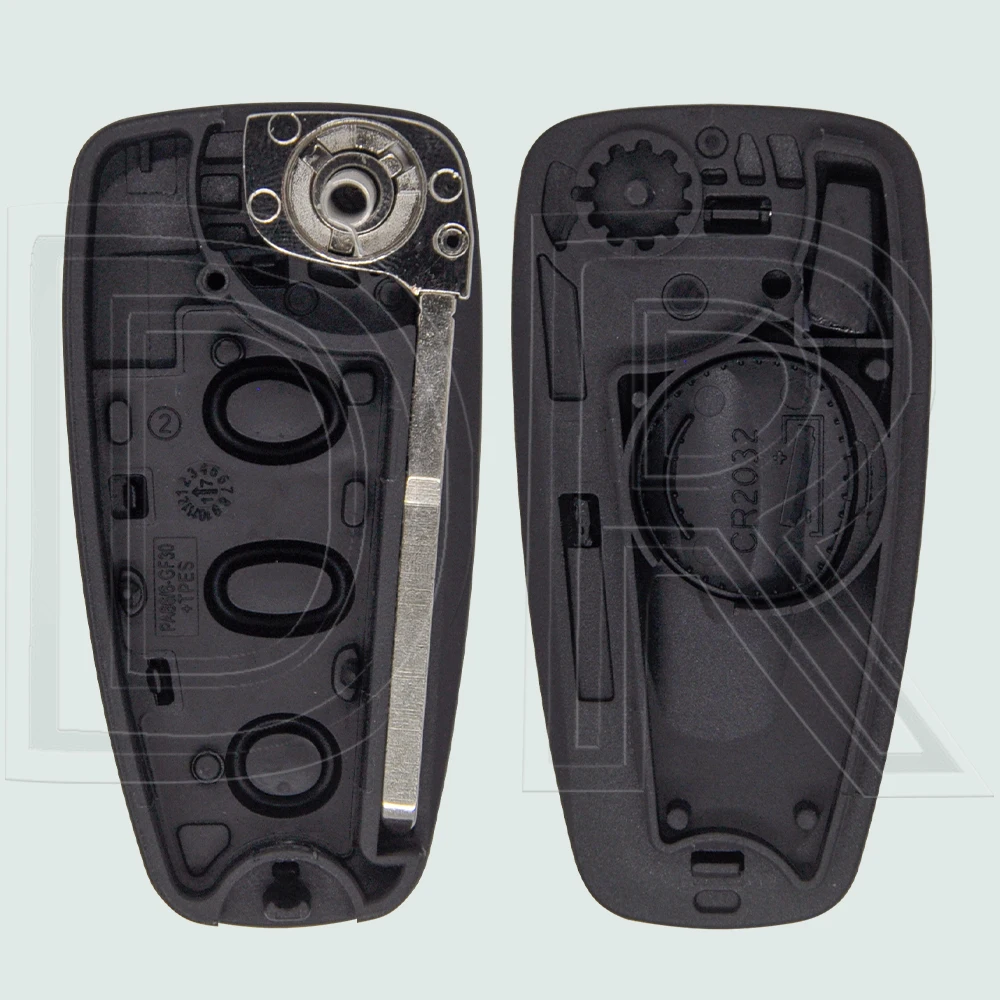 DR 2/3 Button HU101/F021 Blade Car Key Shell Case For Ford Ranger Galaxy Mondeo C-Max S-Max Focus Transit Tourneo Custom MK3 MK4
