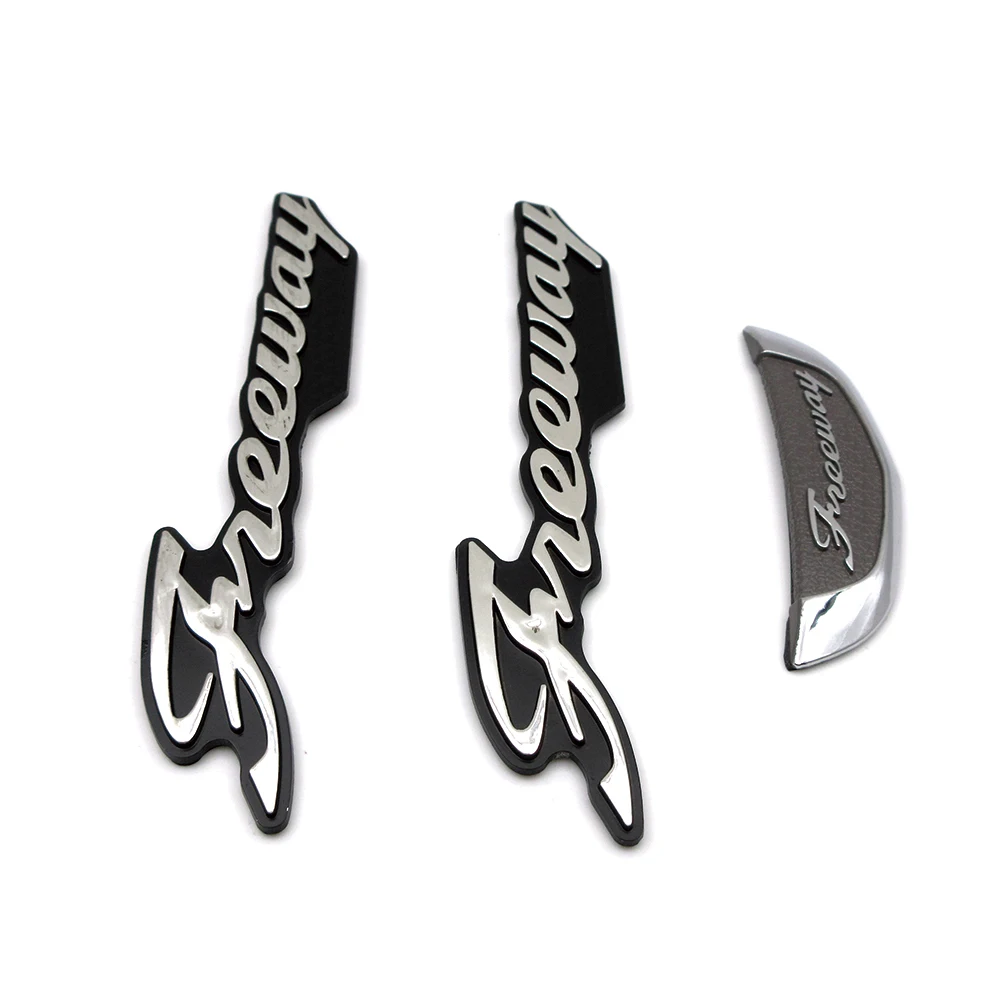 Motorcycle Emblem Badge Decals Scooter Plastic Stickers Set For Honda Freeway 250 CH250 MF-03 Tank Wheel Logo Decals Accessories