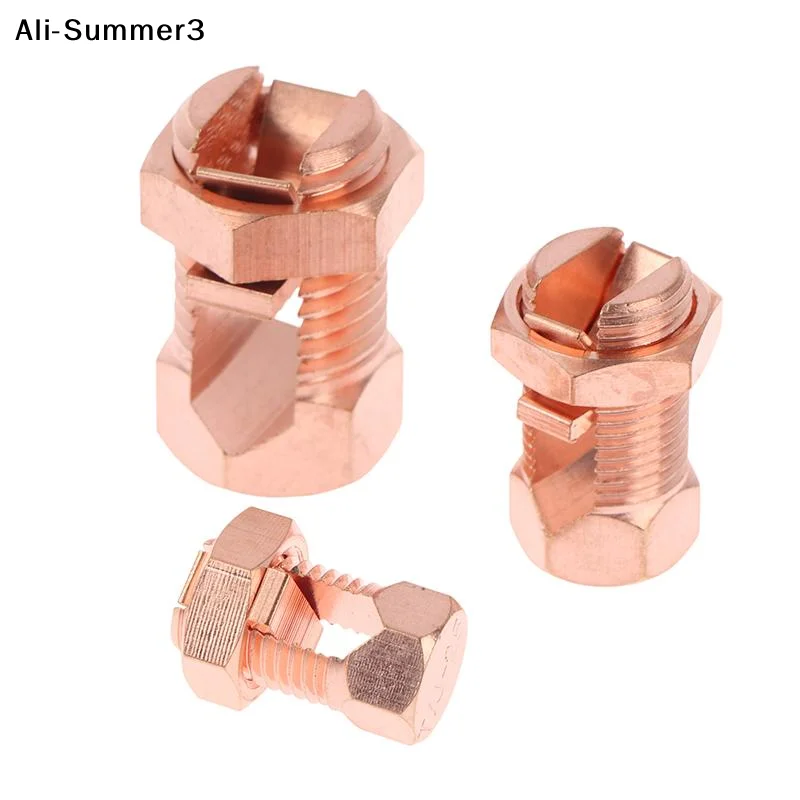 【A3s】Nova Série TJ T/J-10/16/25/35 T/J-50-70 Conector de Parafuso Dividido, Abraçadeira de Cobre Resistente e Durável