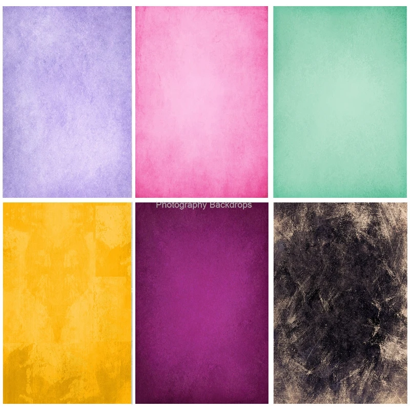 

ZHISUXI Vinyl Photography Backdrops Props Vintage Grunge Portrait Grunge Gradient Theme Photo Background SS-19