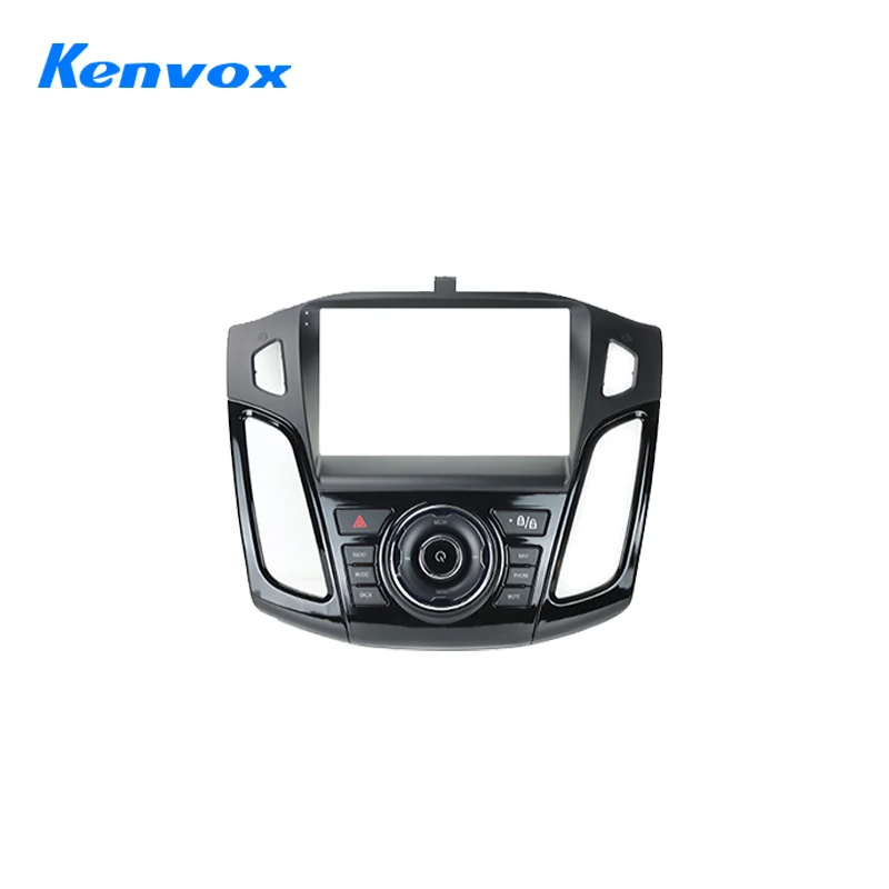 Car Radio Fascia Installation Panel For Ford Focus 3 Mk 3 2011- 2019 Android  2 Din Stereo Mounting Bezel Faceplate Frame Kit