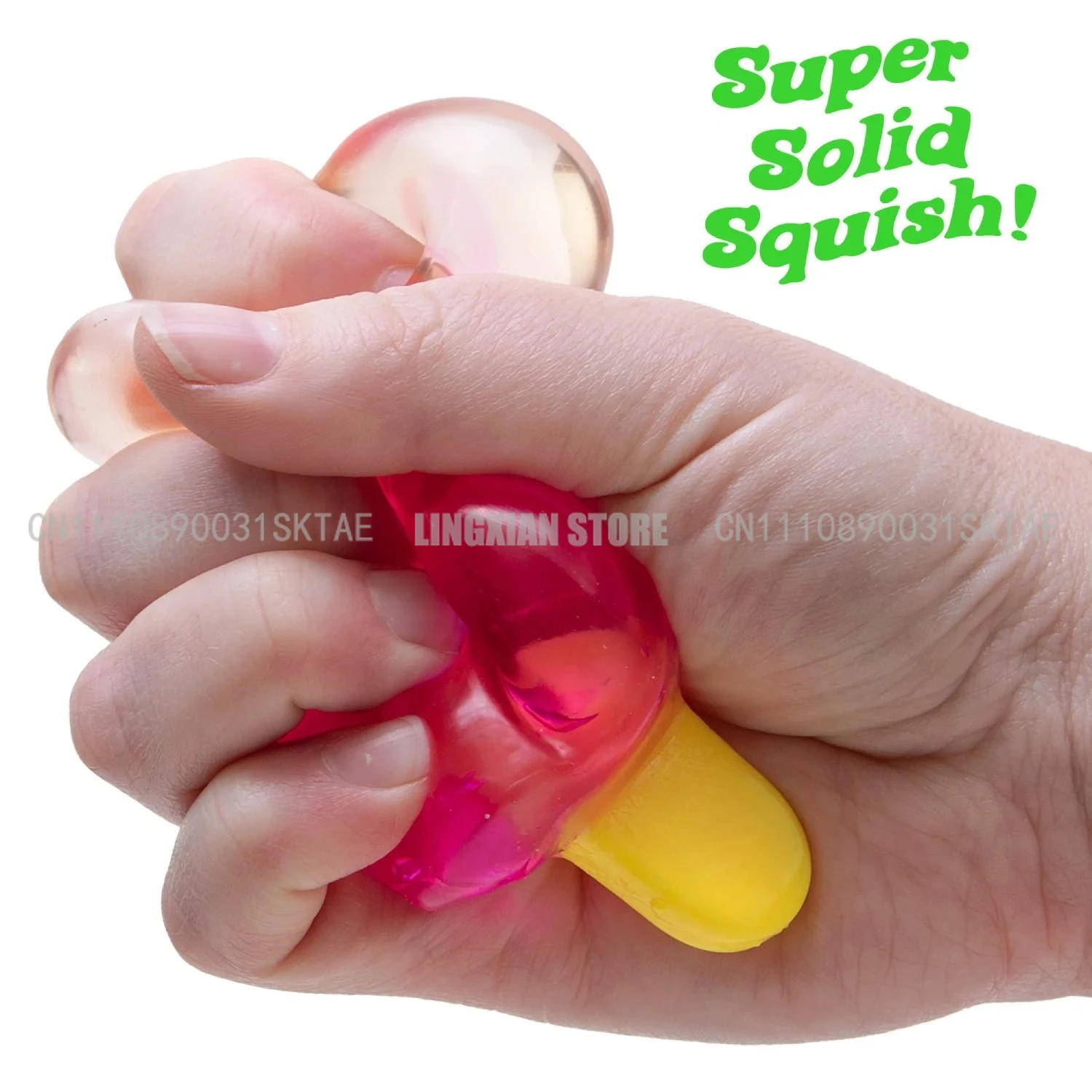 

Summer Aesthetic Squishy: Ice Cream Food Squeeze Toy, Office Stress Reliever, Creative Desk Decor, Sensory Fidget, New