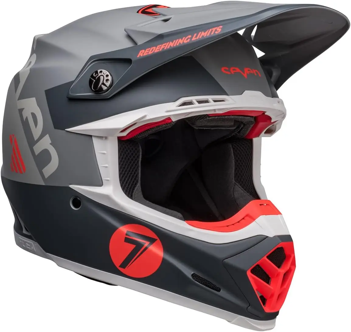 

Moto-9S Flex Helmets (Seven Vanguard Matte Charcoal/Orange - X-Large)