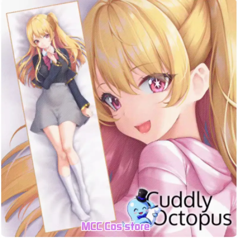 

Anime OSHI NO KO Hoshino Rubii Sexy Dakimakura 2WAY Hing Body Case Japanese Otaku Pillow Cover Bed Linings Cud